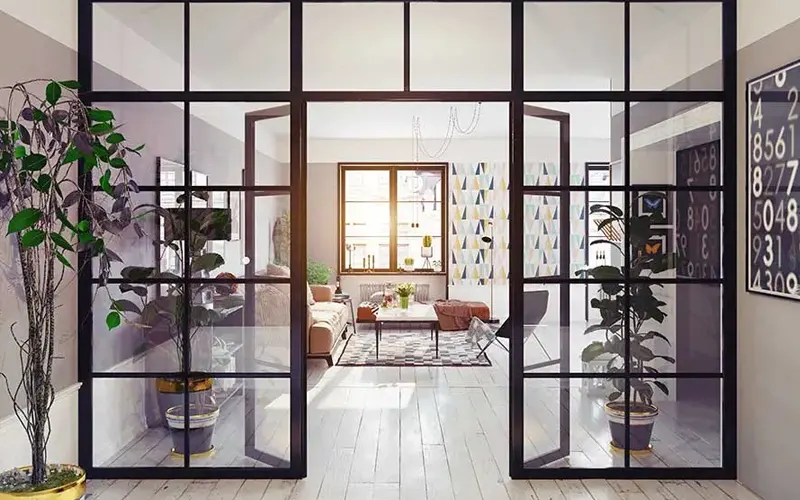 Glass Door And Partition
